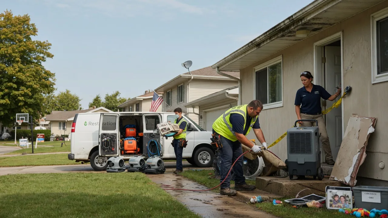 Water Damage Restoration in Howard, KS near me